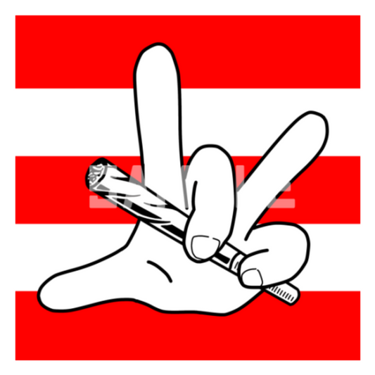 HOTBOX SESSIONS ホットボックスセッションズ "GUWASHI" ステッカー sticker