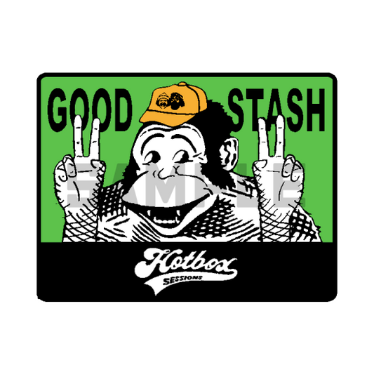 HOTBOX SESSIONS ホットボックスセッションズ  "BD" sticker ステッカー
