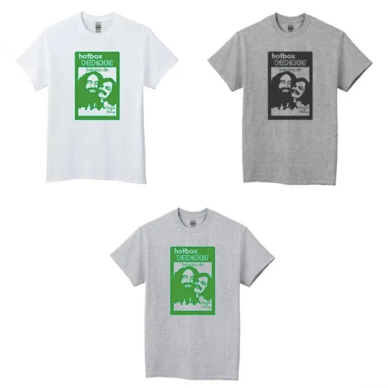 HOTBOXSESSIONS ホットボックスセッションズ  "Smith" Tシャツ ホワイト/グレー