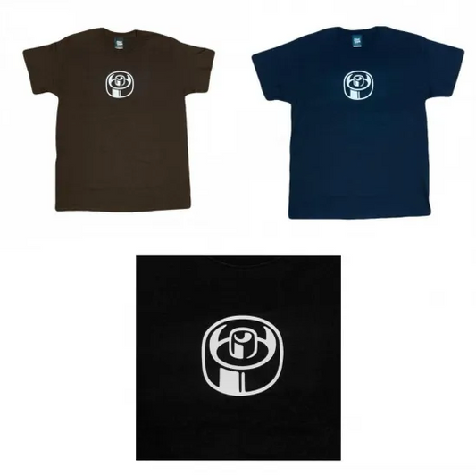 HOTBOX SESSIONS ホットボックスセッションズ "NAIL" Tシャツ ネイビー/ブラウン