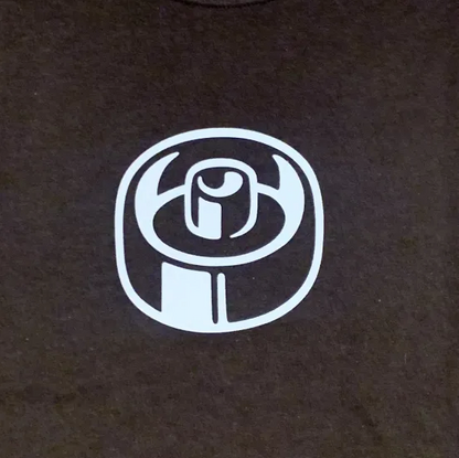 HOTBOX SESSIONS ホットボックスセッションズ "NAIL" Tシャツ ネイビー/ブラウン