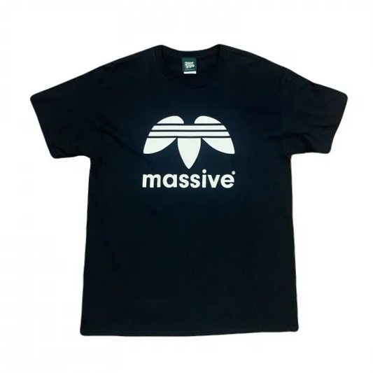 HOTBOX SESSIONS ホットボックスセッションズ "MASSIVE "  Tシャツ ブラック/レッド