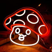 Decor Mushroom Shaped LED Neon Sign ライト