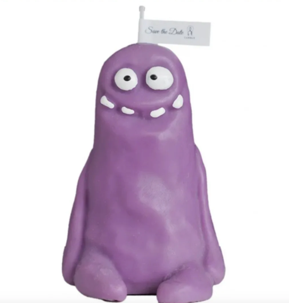 Handmade Funny Monster Shaped Smoke Free Scented Candle  消臭キャンドル
