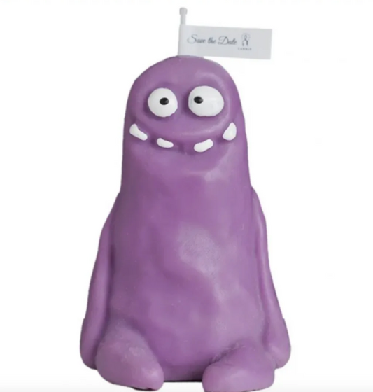 Handmade Funny Monster Shaped Smoke Free Scented Candle  消臭キャンドル
