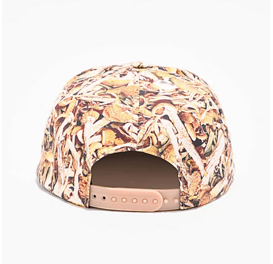 Porous Walker ポーラスウォーカー Real Mushrooms Brown Snapback Cap キャップ