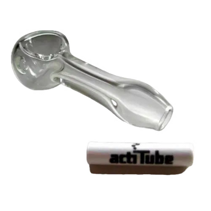 Clear glass Spoon Pipe クリアガラス スプーンパイプ