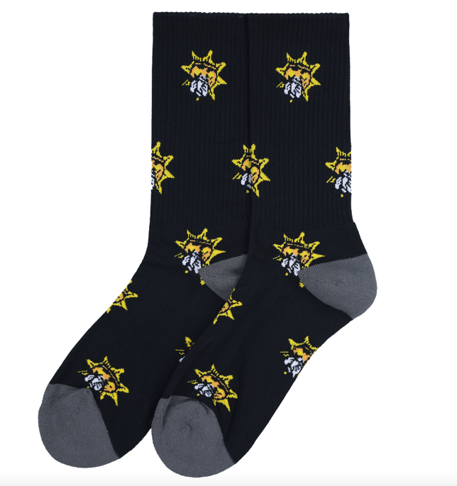 Glo Gang グロギャング Sun Socks (Black) ソックス