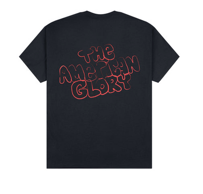 Glo Gang グロギャング 
American Glory Tee (Camo/Black) Tシャツ
