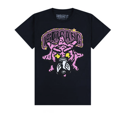 Glo Gang グロギャング 
Glo Brain Tee (Purple/Black) Tシャツ