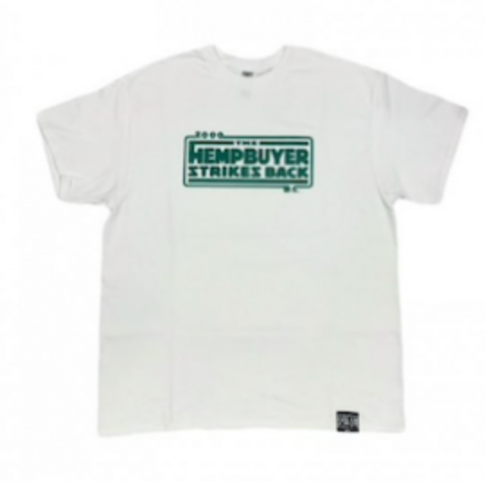 2000B.C. ORIGINALS ツーサウザンドビーシーオリジナル TEE "HEMP BUYER STRIKES BACK" Tシャツ ホワイト/ブラック/グレー/グリーン