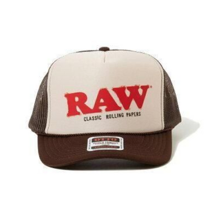RAW ロウ TRUCKER MESH CAP  キャップ