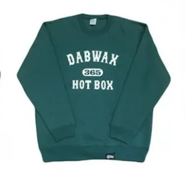 ★HOTBOX SESSIONS ホットボックスセッションズ  ”DAB WAX” クルーネック スウェット