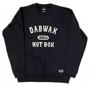 ★HOTBOX SESSIONS ホットボックスセッションズ  ”DAB WAX” クルーネック スウェット