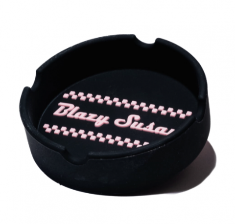 Blazy Susan ブレイジースーザン Classic Silicone Ashtray アシュトレイ 灰皿 ピンク/ブラック