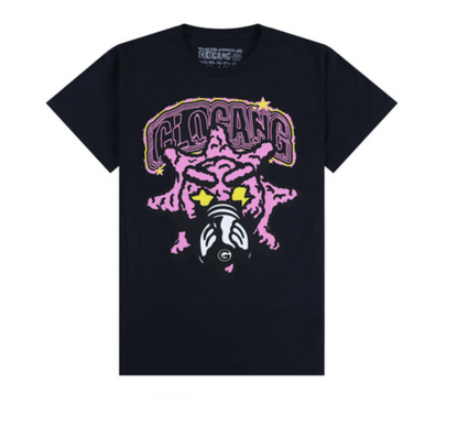 Glo Gang グロギャング 
Glo Brain Tee (Purple/Black) Tシャツ