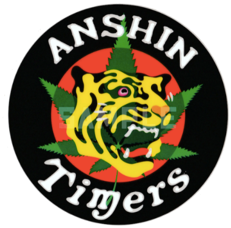 HOTBOX SESSIONS ホットボックスセッションズ "ANSHIN TAIMERS" sticker ステッカー S/L