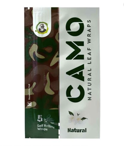 Afghan hemp アフガンヘンプ CAMO Natural Leaf Blunt Wraps ブラント