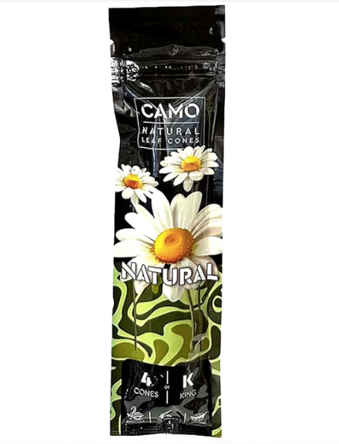 ★Afghan hemp アフガンヘンプ CAMO カモ Natural Leaf Cones プレロールコーン