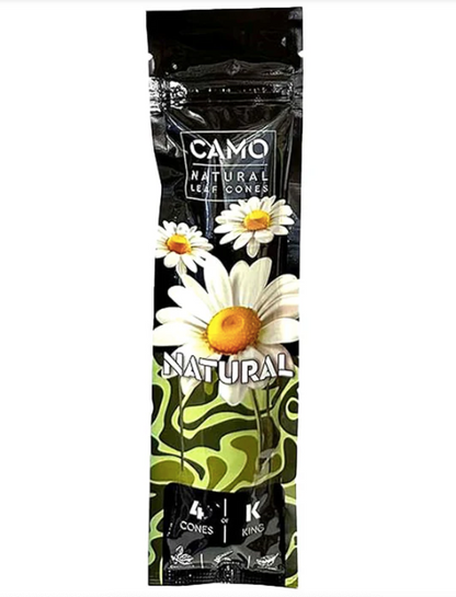 ★Afghan hemp アフガンヘンプ CAMO カモ Natural Leaf Cones プレロールコーン