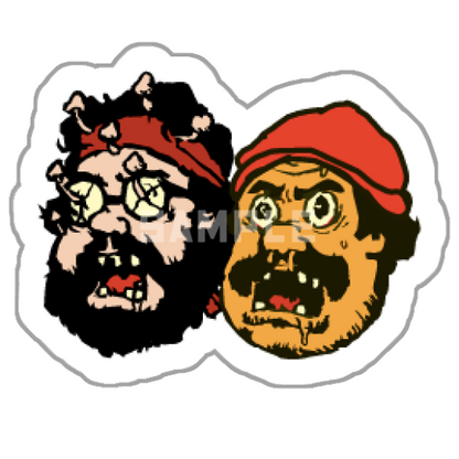 HOTBOX SESSIONS ホットボックスセッションズ "C&C SITE" sticker ステッカー S/M
