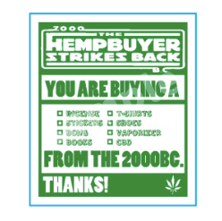 HOTBOX SESSIONS ホットボックスセッションズ  sticker "YouareBuying" ブラック/グリーン ステッカー