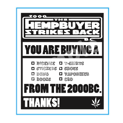 HOTBOX SESSIONS ホットボックスセッションズ  sticker "YouareBuying" ブラック/グリーン ステッカー