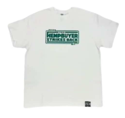 2000B.C. ORIGINALS ツーサウザンドビーシーオリジナル TEE "HEMP BUYER STRIKES BACK" Tシャツ ホワイト/ブラック/グレー/グリーン