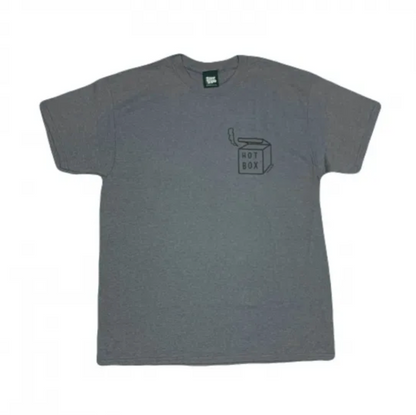 HOTBOXSESSIONS ホットボックスセッションズ "2BOX " Tシャツ ヘザーブルー/ネイビー