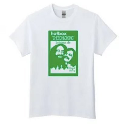 HOTBOXSESSIONS ホットボックスセッションズ  "Smith" Tシャツ ホワイト/グレー