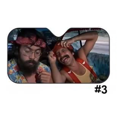 Cheech & Chong チーチ＆チョン Car Sun Shades カーサンシェード