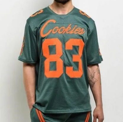 Cookies クッキーズ Legacy Green Football Jersey Tシャツ グリーン