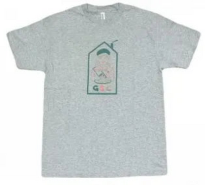 HOTBOXSESSIONS ホットボックスセッションズ"GSC" S/S Tee Tシャツ グレー/ホワイト