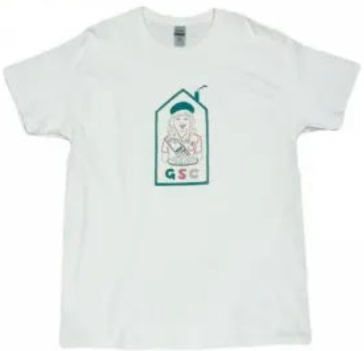 HOTBOXSESSIONS ホットボックスセッションズ"GSC" S/S Tee Tシャツ グレー/ホワイト