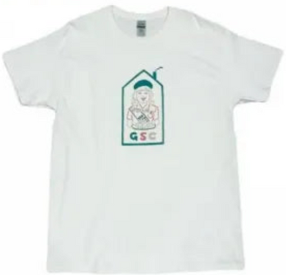 HOTBOXSESSIONS ホットボックスセッションズ"GSC" S/S Tee Tシャツ グレー/ホワイト