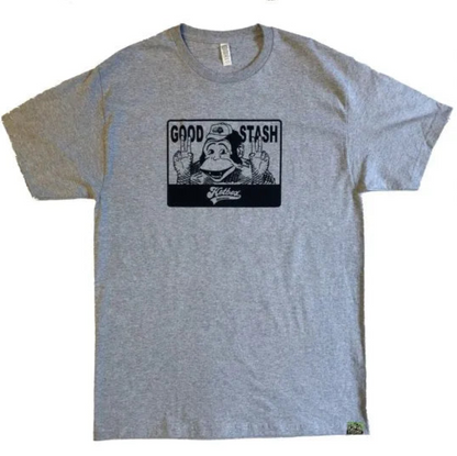 HOTBOX SESSIONSホットボックスセッションズ "BD" Tシャツ ホワイト/グレー/オリーブ