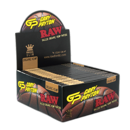 RAW x Gary Payton ロウxゲイリー・ペイトン Organic Hemp King Size Slim Rolling Papers ペーパー