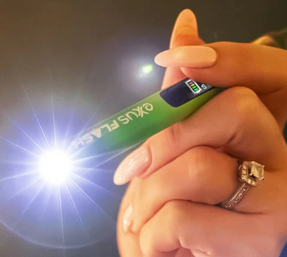 EXXUS エクサス VAPE FLASH FLASHLIGHT AND 510 VARIABLE VOLTAGE BATTERY バッテリー