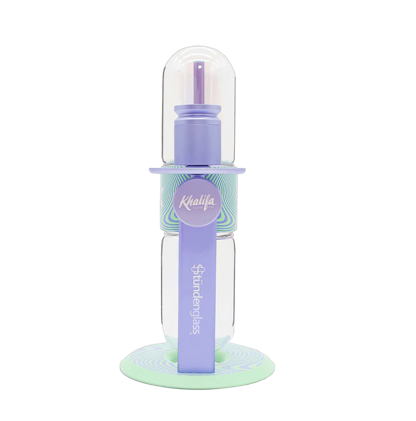 Khalifa x Stündenglass ウィズカリファ x スタンドグラス Gravity Infuser Classic Violet Sky / Mints グラビティボング