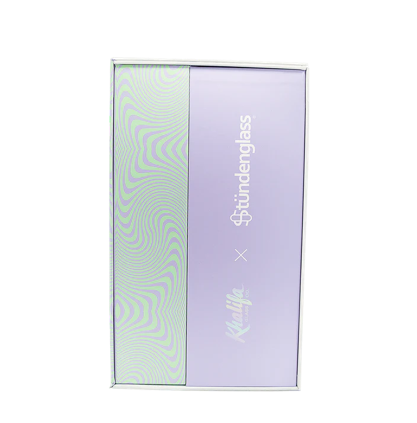 Khalifa x Stündenglass ウィズカリファ x スタンドグラス Gravity Infuser Classic Violet Sky / Mints グラビティボング