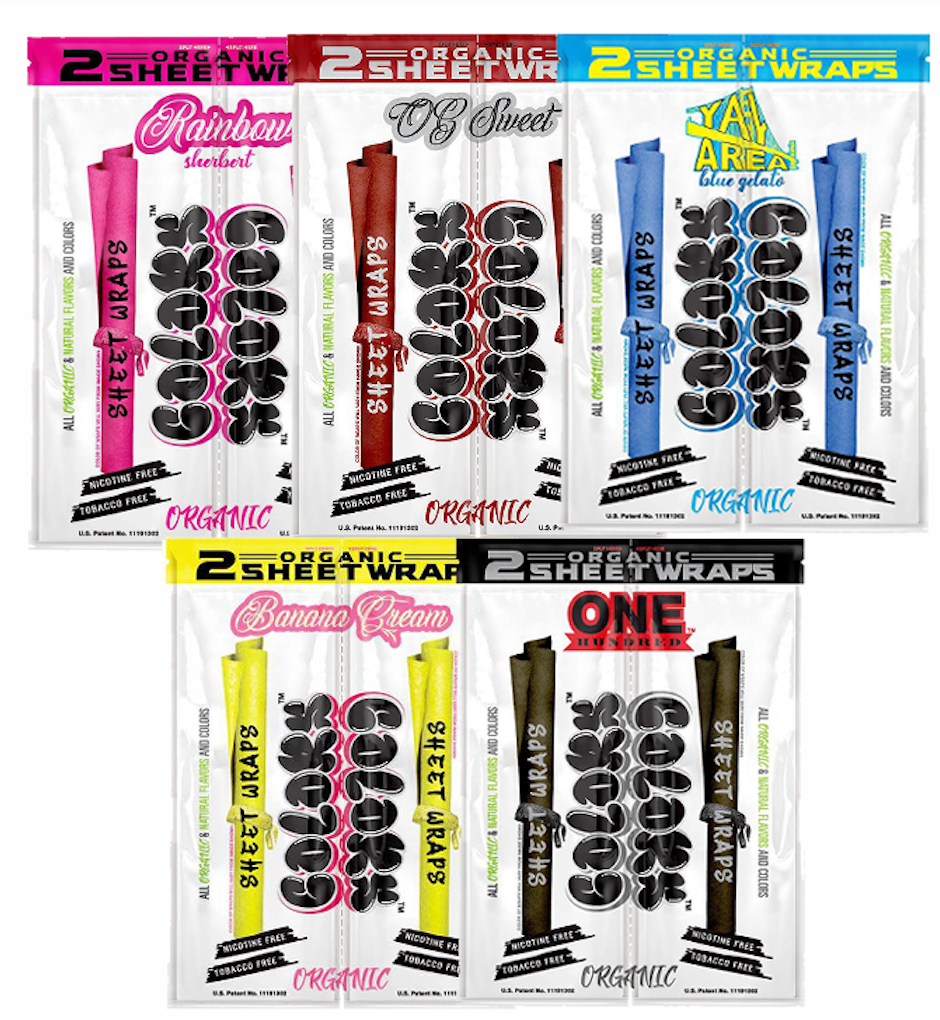 Colors カラーズ Sheet Wraps シートラップ