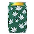 Green Leaves Cooler Sleeves Holder 缶クージー