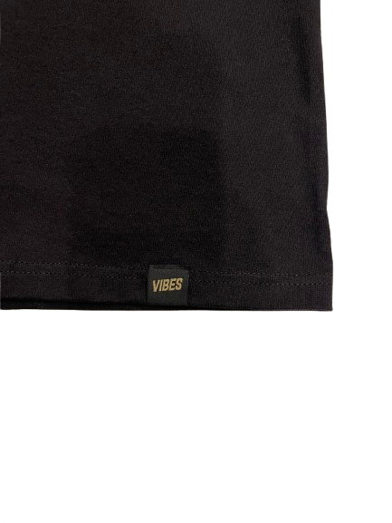 VIBES バイブス Logo T-shirts BLACK Tシャツ ブラック