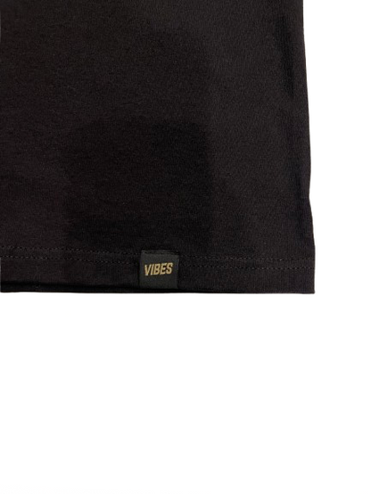 VIBES バイブス Logo T-shirts BLACK Tシャツ ブラック