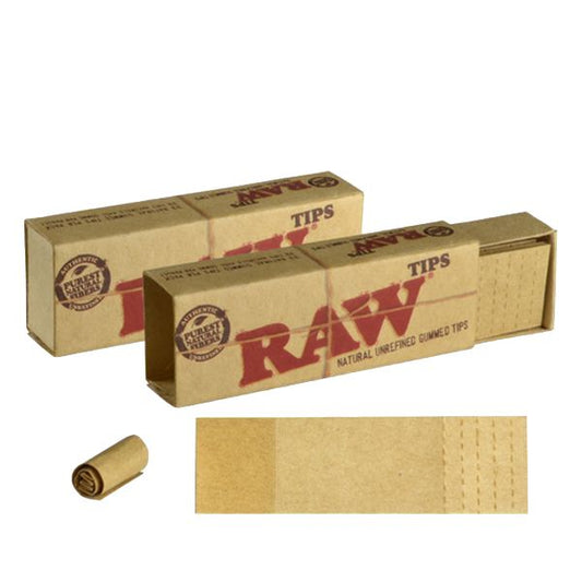 RAW ロウ gummed tips のり付きチップ