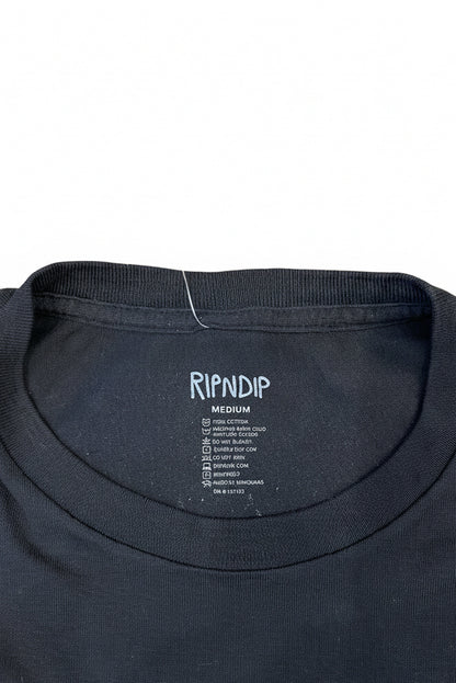 RIPNDIP リップンディップ Skull & Bones Black T-Shirt Tシャツ