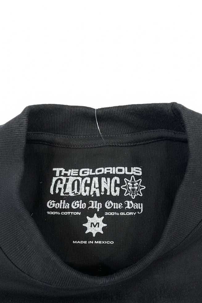 Glo Gang グロギャング Glo Burst Black T-Shirt Tシャツ