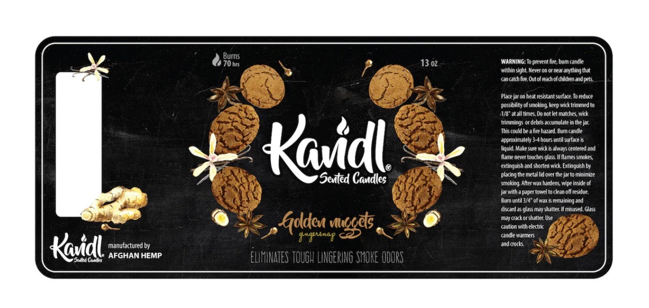KANDL カンドル Get Rid of The Smoke Odors With Afghan Hemp Candles 消臭キャンドル