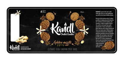 KANDL カンドル Get Rid of The Smoke Odors With Afghan Hemp Candles 消臭キャンドル