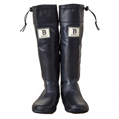 【限定色】日本野鳥の会 バードウオッチング長靴 boots Black ブーツ ブラック